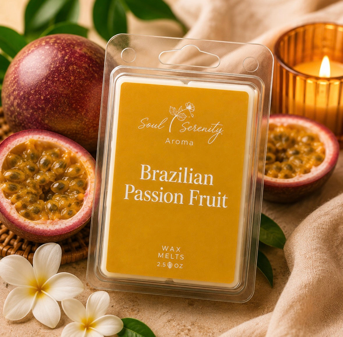 Wax Melts Aromaticos Brazilian Passion Fruit