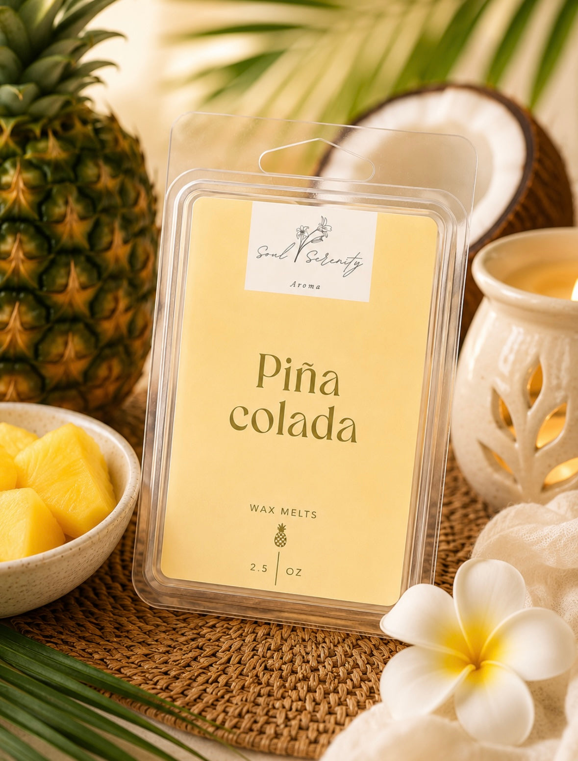 Wax Melts Aromaticos Piña Colada