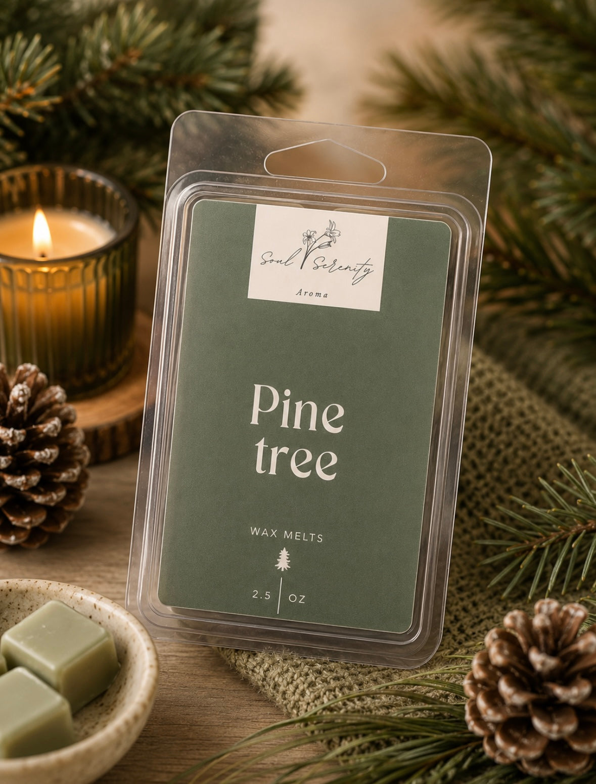 Wax Melts Aromaticos  Pine Tree