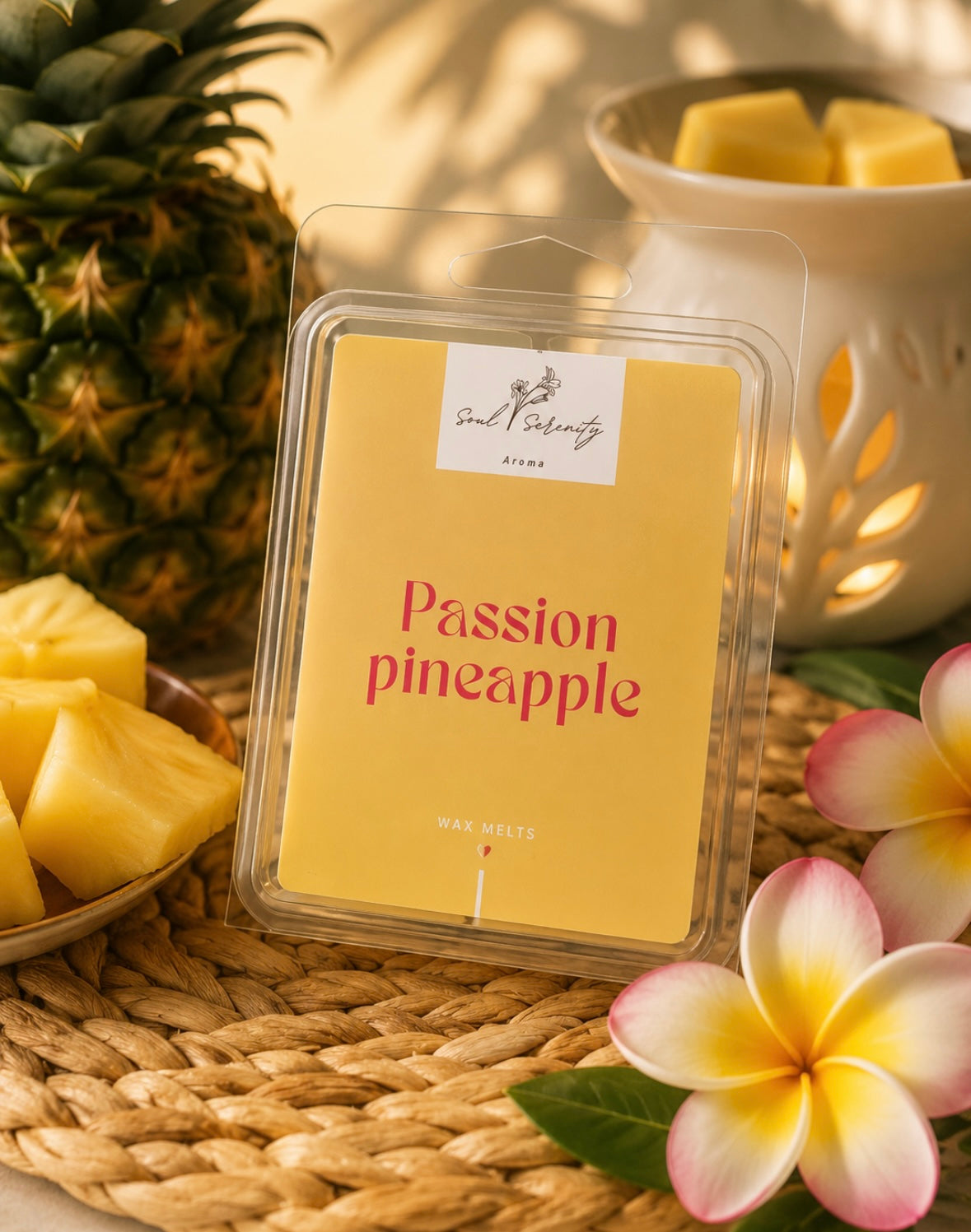 Wax Melts Aromaticos  Passion Pineapple