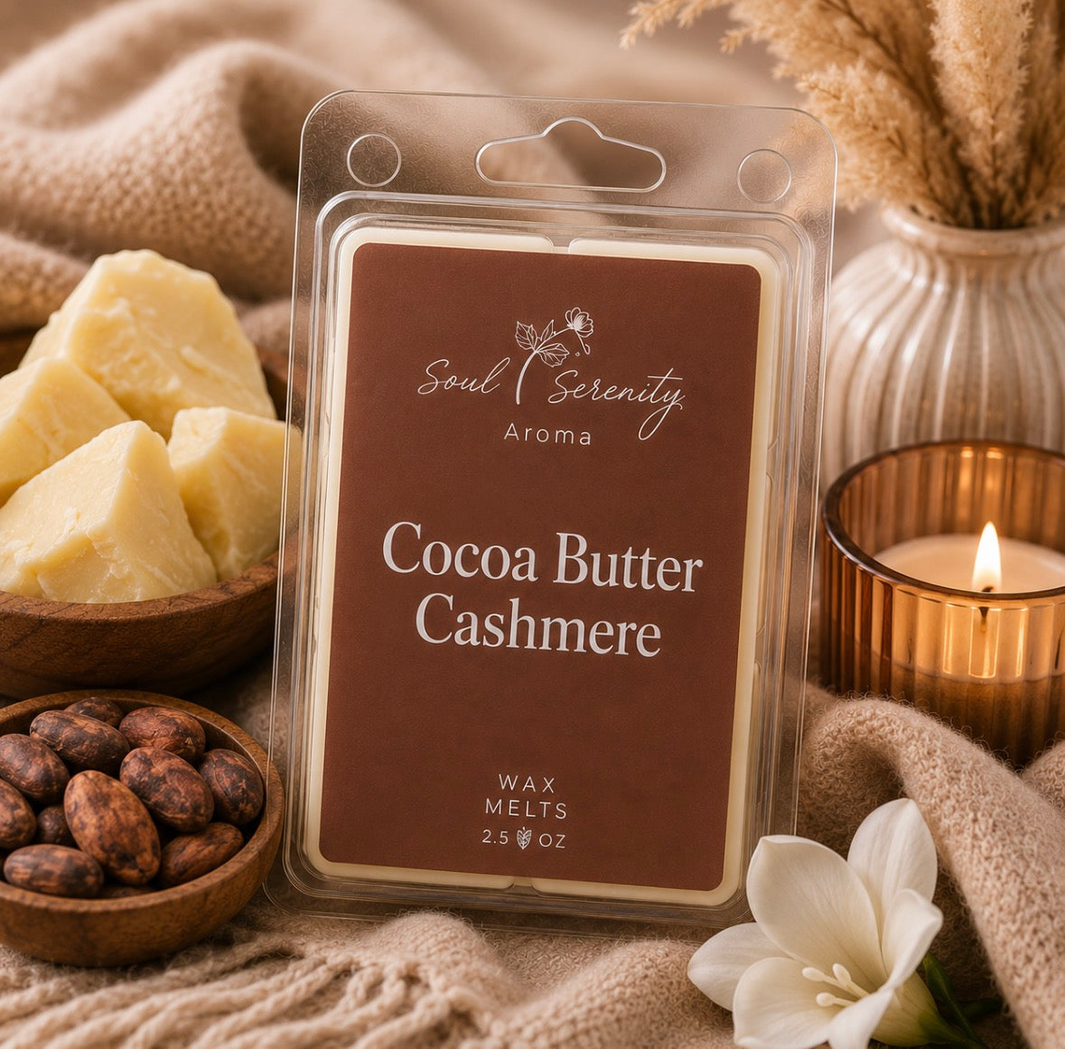 Wax Melts Aromaticos Cocoa Butter Cashmere