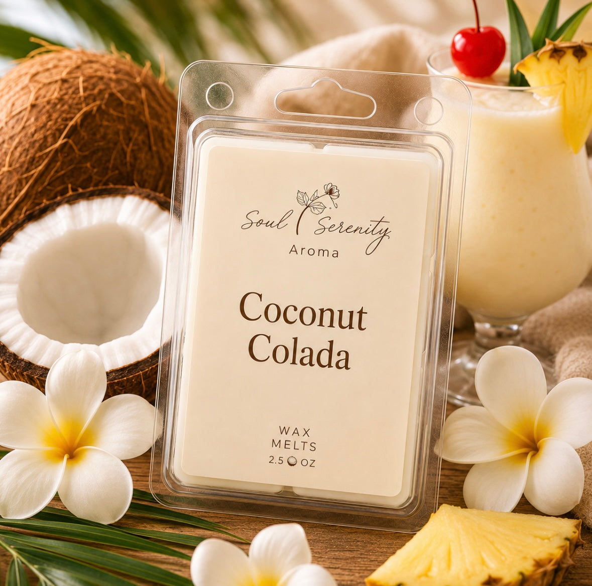 Wax Melts Aromaticos Coconut Colada